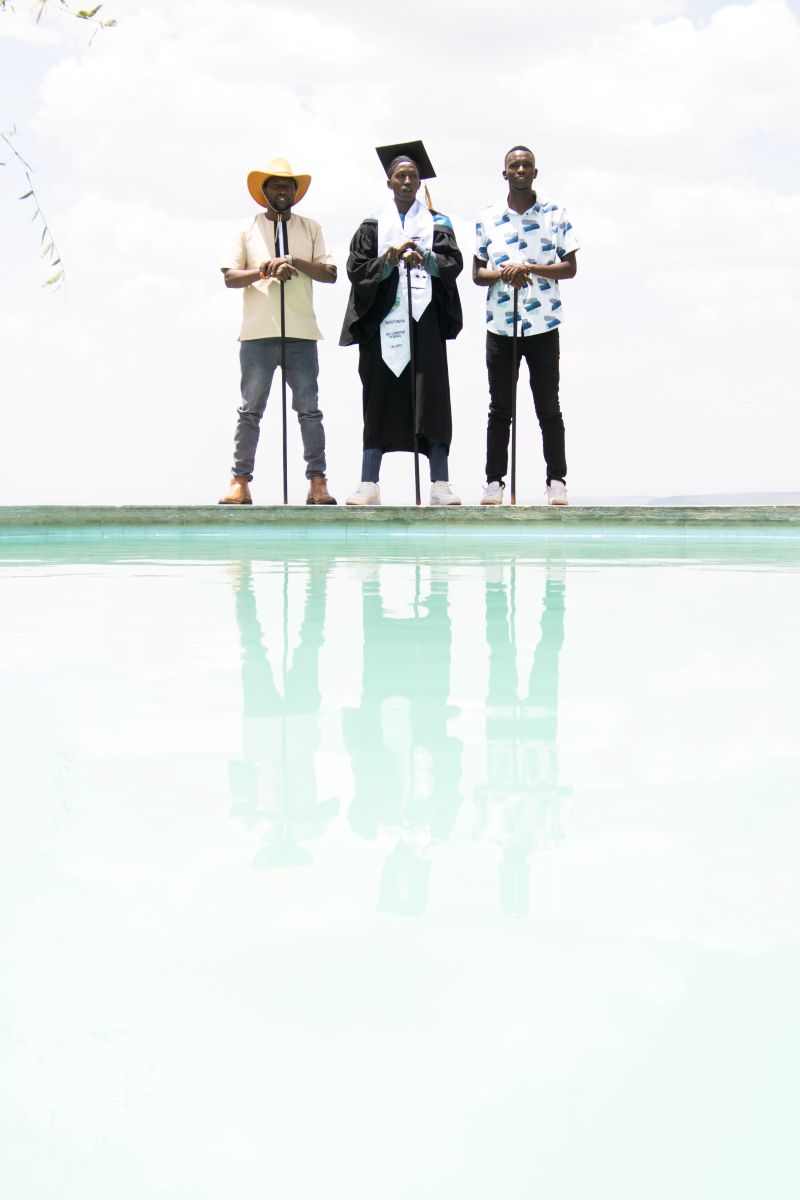 Fotoshooting Portrait kreativ am Wasser